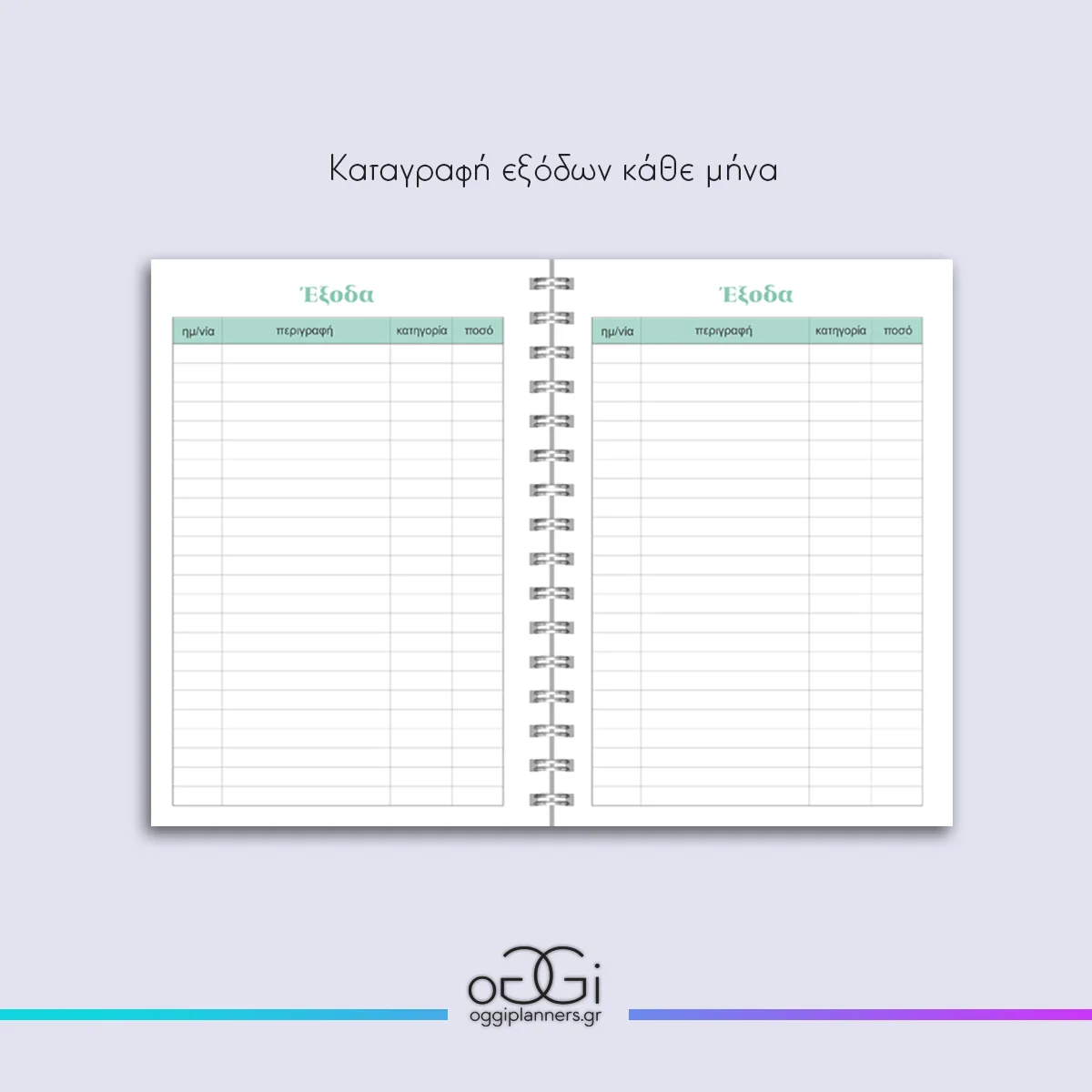 Budget planner 2 (ημερολόγιο οργάνωσης οικονομικών) - Image 3