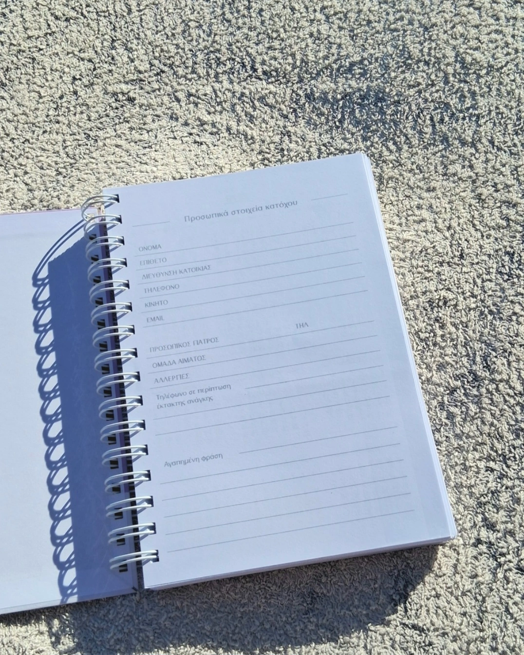 Ημερησιο Ημερολόγιο "Violet Horizon"- planner 2026 - Image 23
