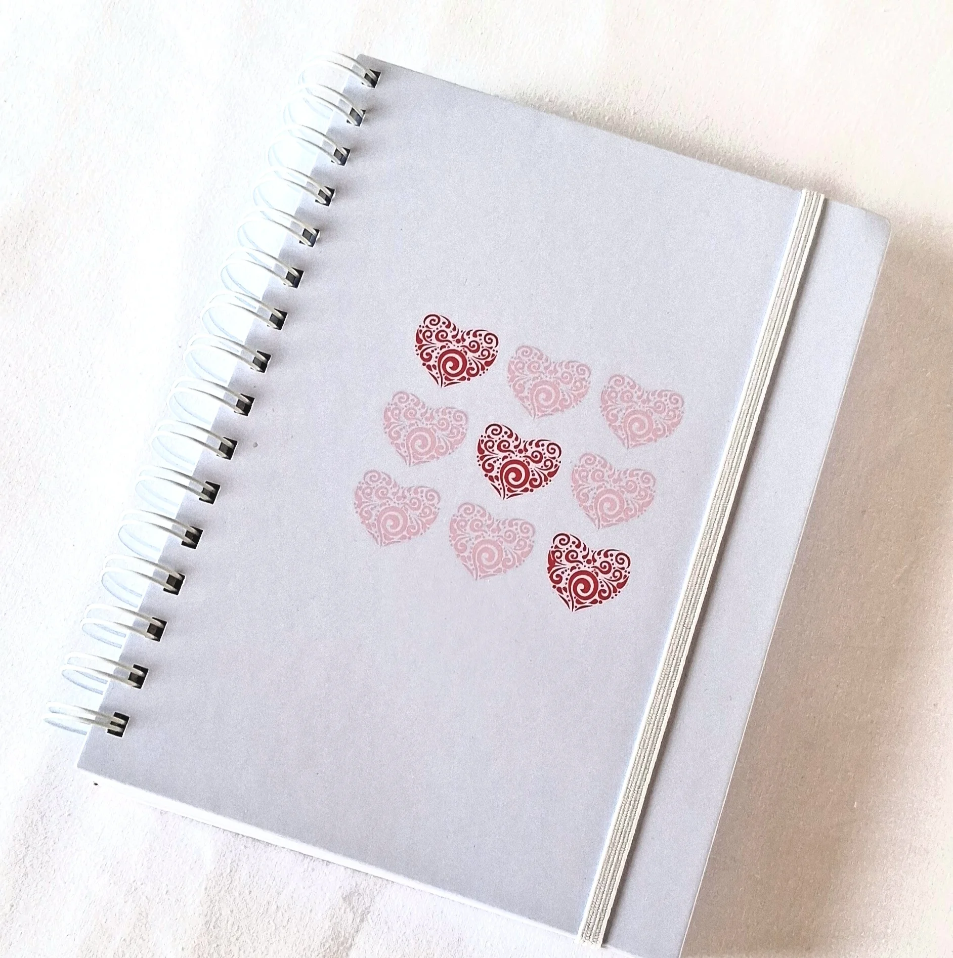 Εβδομαδιαίο Ημερολόγιο Pink Heart | Χειροποίητο Planner Εβδομαδιαίας Οργάνωσης - Image 13