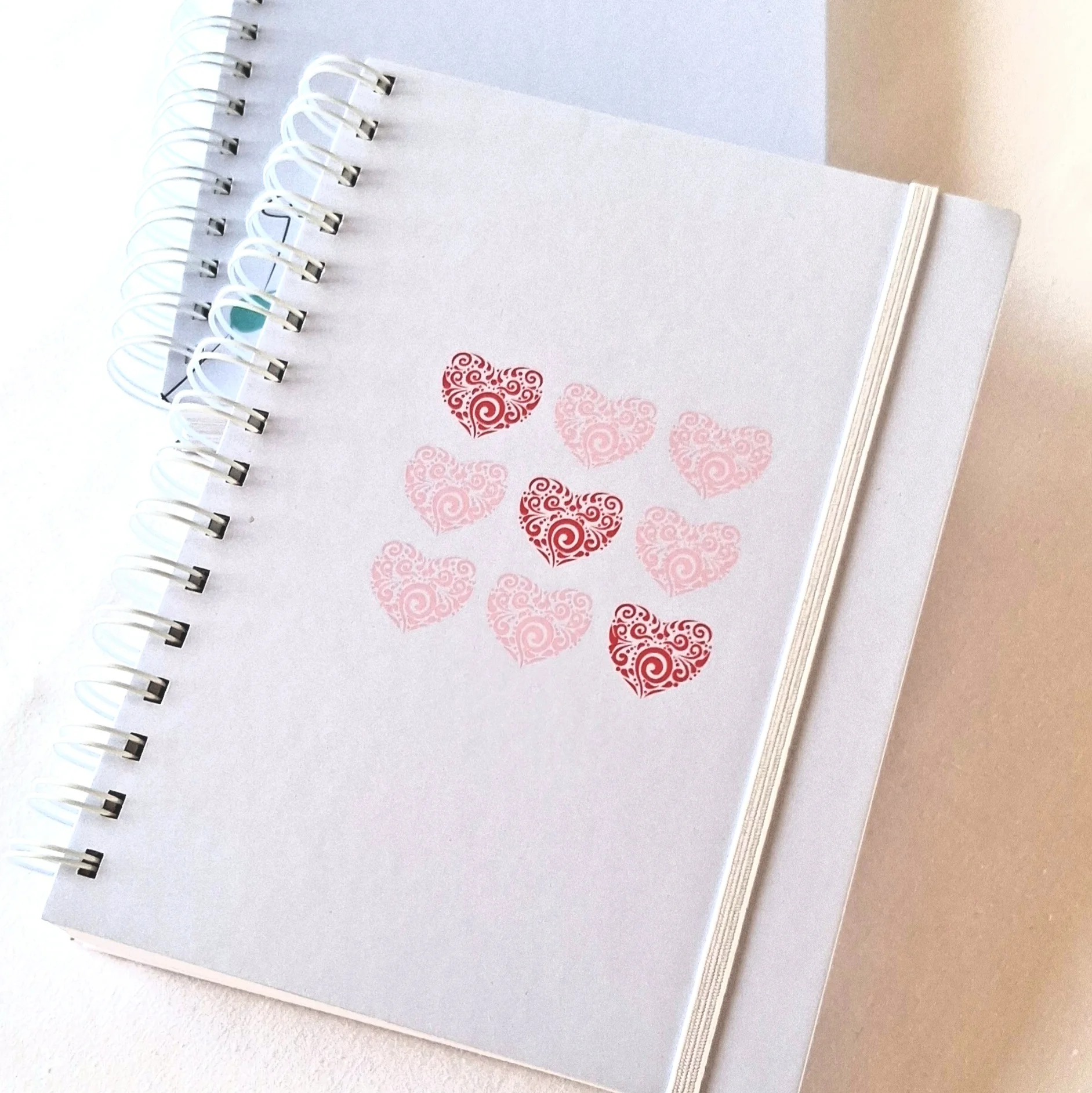 Εβδομαδιαίο Ημερολόγιο Pink Heart | Χειροποίητο Planner Εβδομαδιαίας Οργάνωσης - Image 22