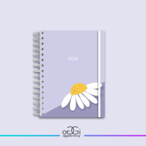 Bullet Journal με λάστιχο "Μarguerite" - planner 2026