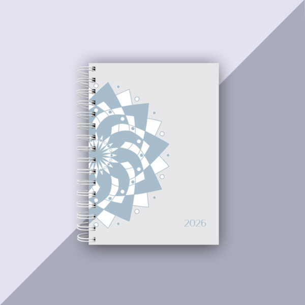 Εβδομαδιαιο Ημερολόγιο "Mandala Blue" - planner 2026 - Image 2