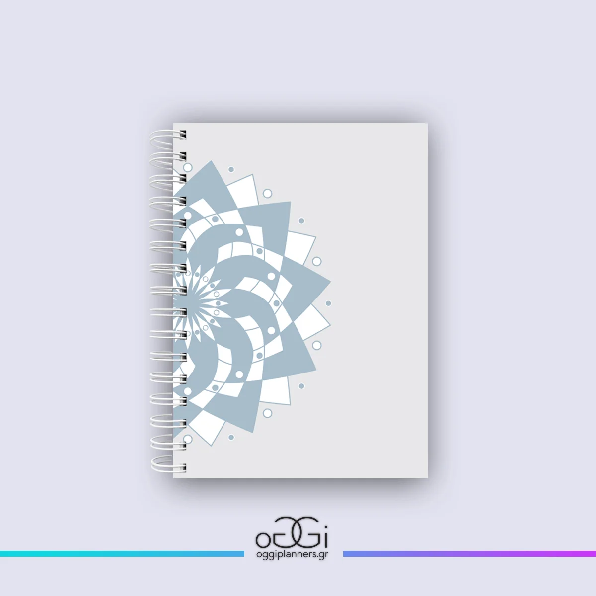 Εβδομαδιαίο Ημερολόγιο Mandala Blue | Χειροποίητο Planner Εβδομαδιαίας Οργάνωσης