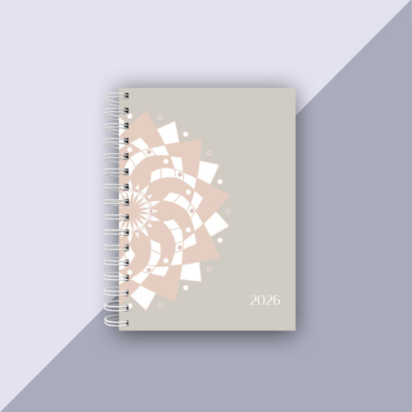 Εβδομαδιαιο Ημερολόγιο "Mandala Pink" - planner 2026 - Image 2