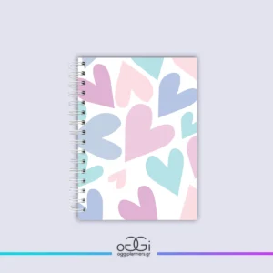 Bullet Journal Crazy Hearts | Χειροποίητο Bullet Journal