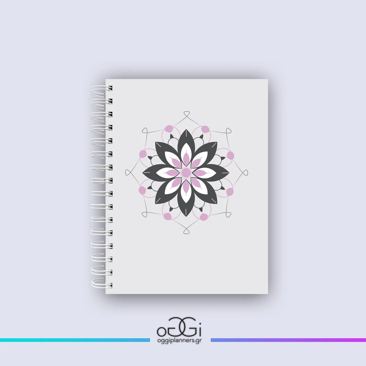 Bullet Journal Pink Mandala | Χειροποίητο Bullet Journal