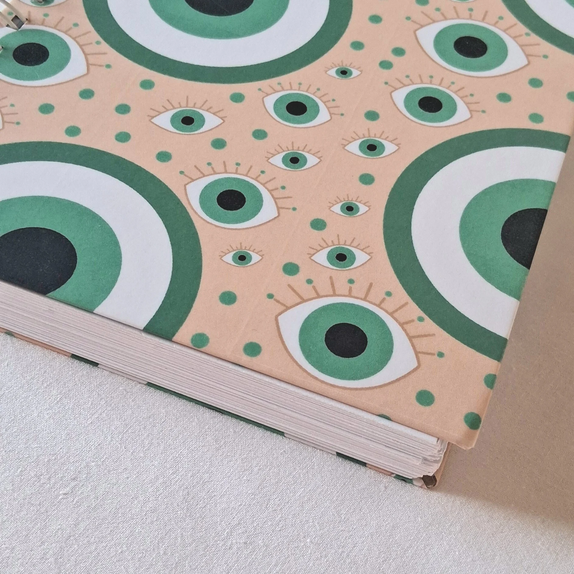Ημερήσιο Ημερολόγιο Eyes 03 | Χειροποίητο Planner Καθημερινής Οργάνωσης - Image 20