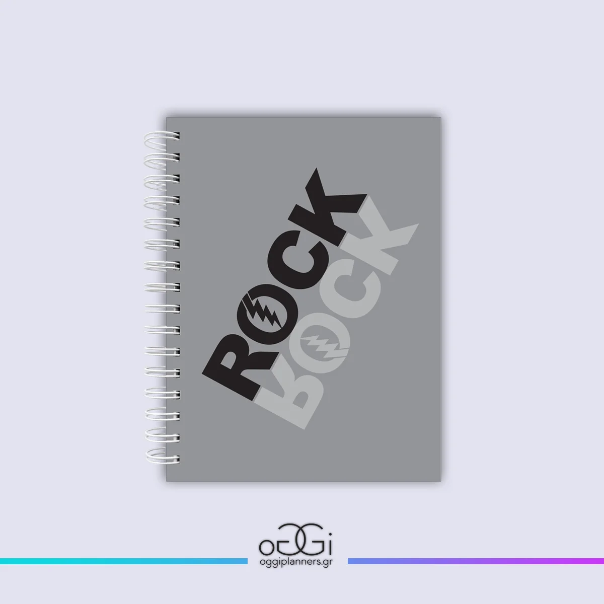 Ημερήσιο Ημερολόγιο Rock | Χειροποίητο Planner Καθημερινής Οργάνωσης