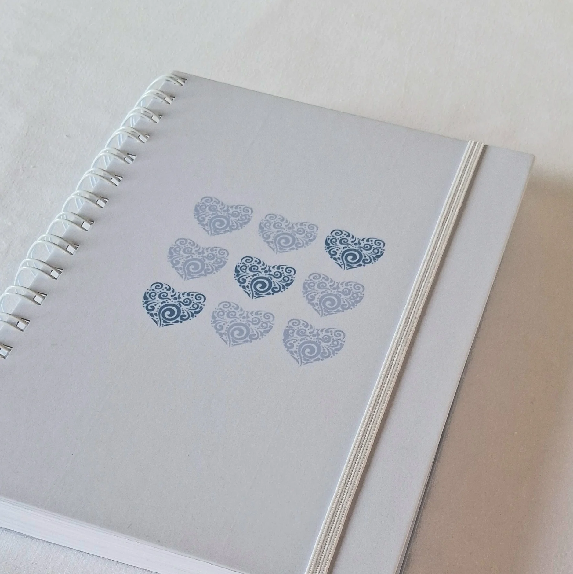 Ημερήσιο Ημερολόγιο "Blue Heart" | Χειροποίητο Planner Καθημερινής Οργάνωσης - Image 20