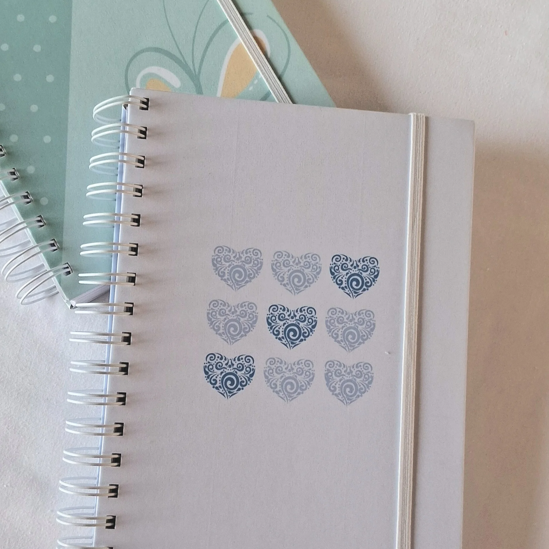 Ημερήσιο Ημερολόγιο "Blue Heart" | Χειροποίητο Planner Καθημερινής Οργάνωσης - Image 22