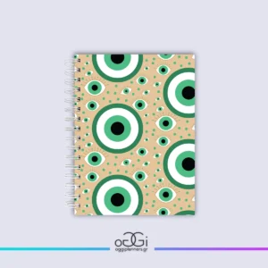Ημερήσιο Ημερολόγιο Eyes 03 | Χειροποίητο Planner Καθημερινής Οργάνωσης