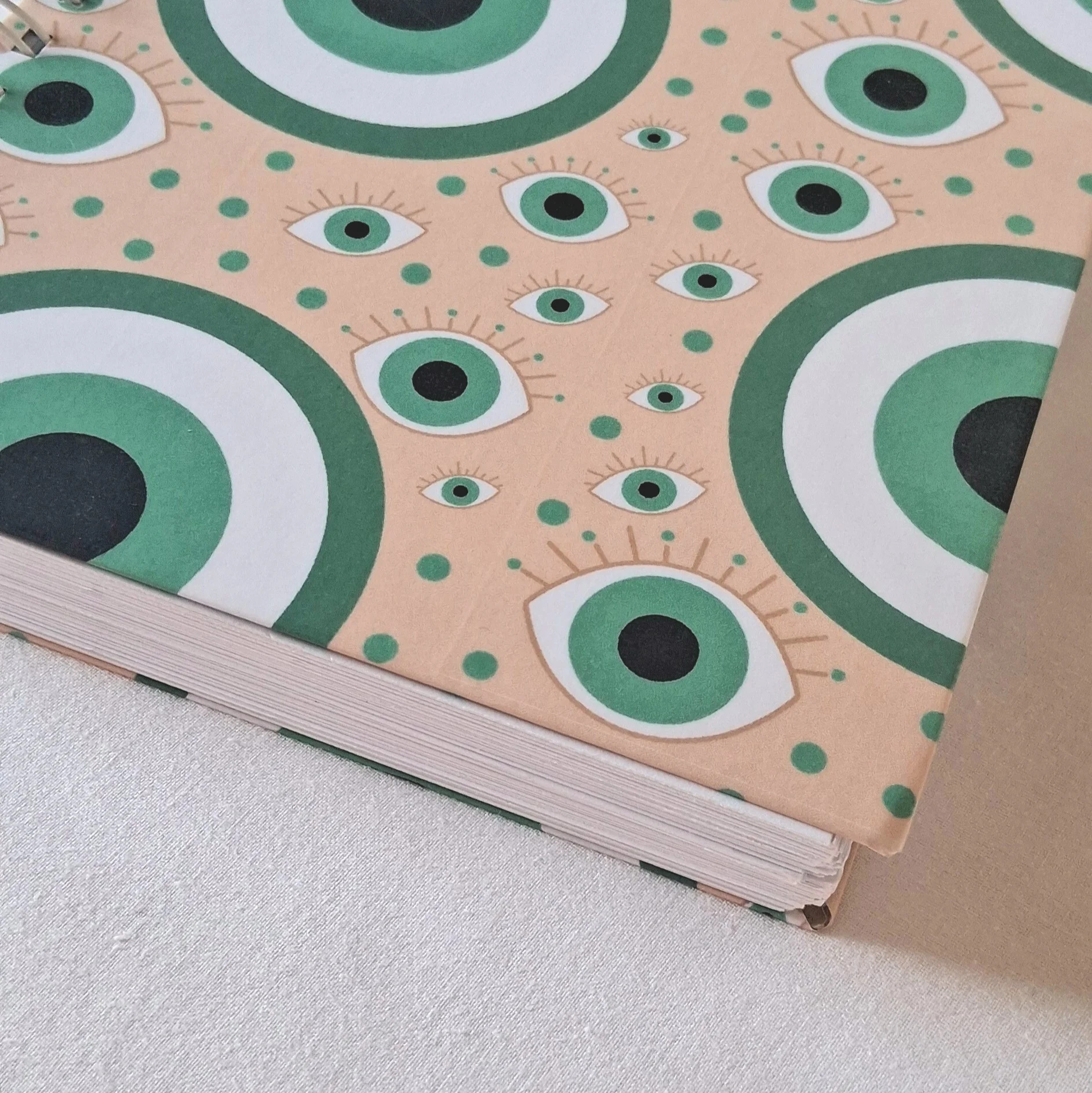 Ημερήσιο Ημερολόγιο Eyes 03 | Χειροποίητο Planner Καθημερινής Οργάνωσης - Image 20