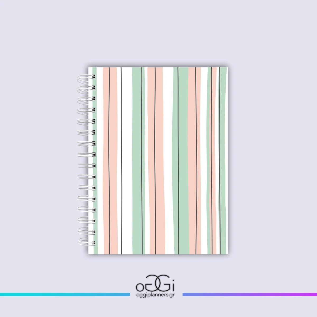Εβδομαδιαίο Ημερολόγιο Lines 02 | Χειροποίητο Planner Εβδομαδιαίας Οργάνωση