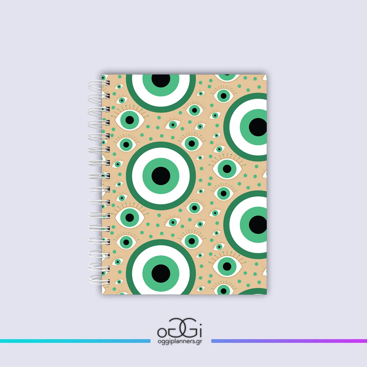 Ημερήσιο Ημερολόγιο Eyes 03 | Χειροποίητο Planner Καθημερινής Οργάνωσης